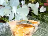 Recette ^^gâteau au brocciu, aux amandes et farine de châtaigne et son caramel à l'orange^^