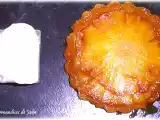 Recette Tarte tatin à l'ananas, glace maison à la vanille