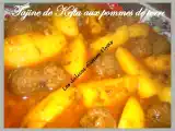 Recette Tajine de kefta aux pommes de terre