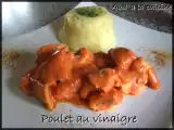 Recette Poulet au vinaigre léger et simplissime