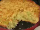 Recette Gâteau crumble à la rhubarbe