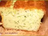 Recette Cake à la courgette et à la ricotta ... et oui du sucré!!!
