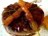 Recette Confit de canard au chutney de pomme & oignon rouge sur purée de patates douces