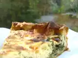 Recette Quiche épinards - lardons - parmesan