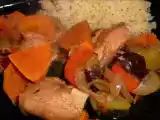 Recette Tajine de poulet à la patate douce