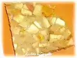 Recette Clafoutis pomme-abricot, recette sans oeuf