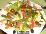 Recette Salade d'asperges a l'italienne