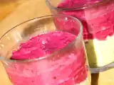 Recette Duo de mousse d'avocat et betterave en verrine