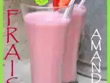 Recette Lassi fraise amande: une boisson fraîche, gourmande et légère