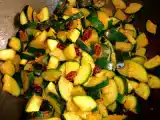 Recette Poêlée de courgettes à l'orientale