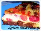 Recette Clafoutis de cerises aux pepites de chocolat