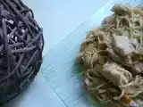 Recette Poulet aux cacahuètes et ses nouilles sautées