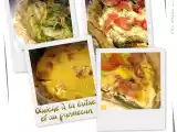 Recette Quiche à la laitue et au parmesan