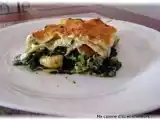 Recette Lasagnes aux crevettes et épinards