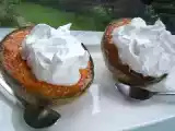 Recette Melon rôti meringué....un délice !