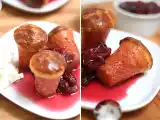 Recette Baba bouchons, compotée de cerises aux épices & au kirsch, crème fouettée