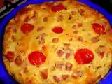 Recette Quiche sans pâte au jambon et tomates