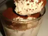 Recette Tiramisu à la crème de marrons en verrine
