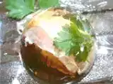 Recette Aspic oeuf mollet et poitrine fumée