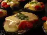 Recette Toasts d'aubergines à la mozzarella