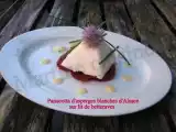 Recette Pannacotta aux asperges blanches d'alsace