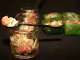 Recette Du saumon pour un tartare en petites verrines