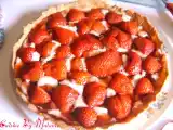Recette Tarte aux fraises version montage grâce au larousse des desserts