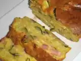 Recette Cake brousse, lardons & courgette
