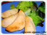 Recette Chaussons oignons, feta et tomates