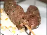 Recette Brochettes de kefta au boeuf