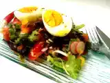 Recette Salade niçoise, sauce aux anchois