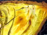 Recette Tarte aux cébettes et au brocciu corse