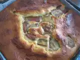 Recette Gâteau à la rhubarbe au lait concentré sucré