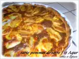 Recette Tarte aux pommes de terre et st agur