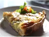 Recette Tarte aux champignons et au roquefort
