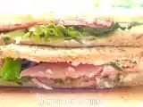 Recette Sandwich au jambon et fromage frais et sandwich au thon
