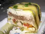 Recette Terrine chèvre poivrons aux courgettes