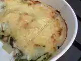 Recette Gratin de blettes à la béchamel.