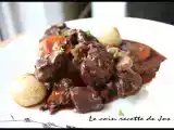 Recette Boeuf bourguignon de julia child