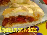 Recette Empanada au porc et au chorizo
