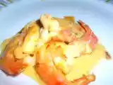 Recette Crevettes à la crème d'ail