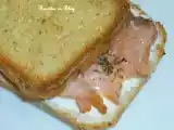 Recette Croque monsieur saumon chèvre
