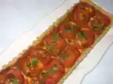 Recette Tarte thon tomate et sa pâte brisée à l'huile d'olive et aux herbes