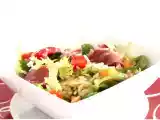 Recette Salade fruitée au magret de canard fumé