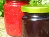 Recette Confiture de framboises et gelée de cassis
