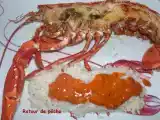 Recette Homard breton grille et sa sauce coraillée