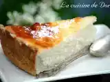 Recette Tarte au flan à la noix de coco