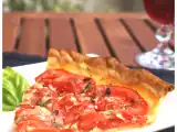 Recette Tarte à la tomate, parmesan et balsamique