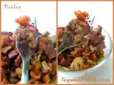 Recette Poêlée de légumes au chorizo