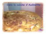 Recette Quiche aux poireaux et aux aubergines